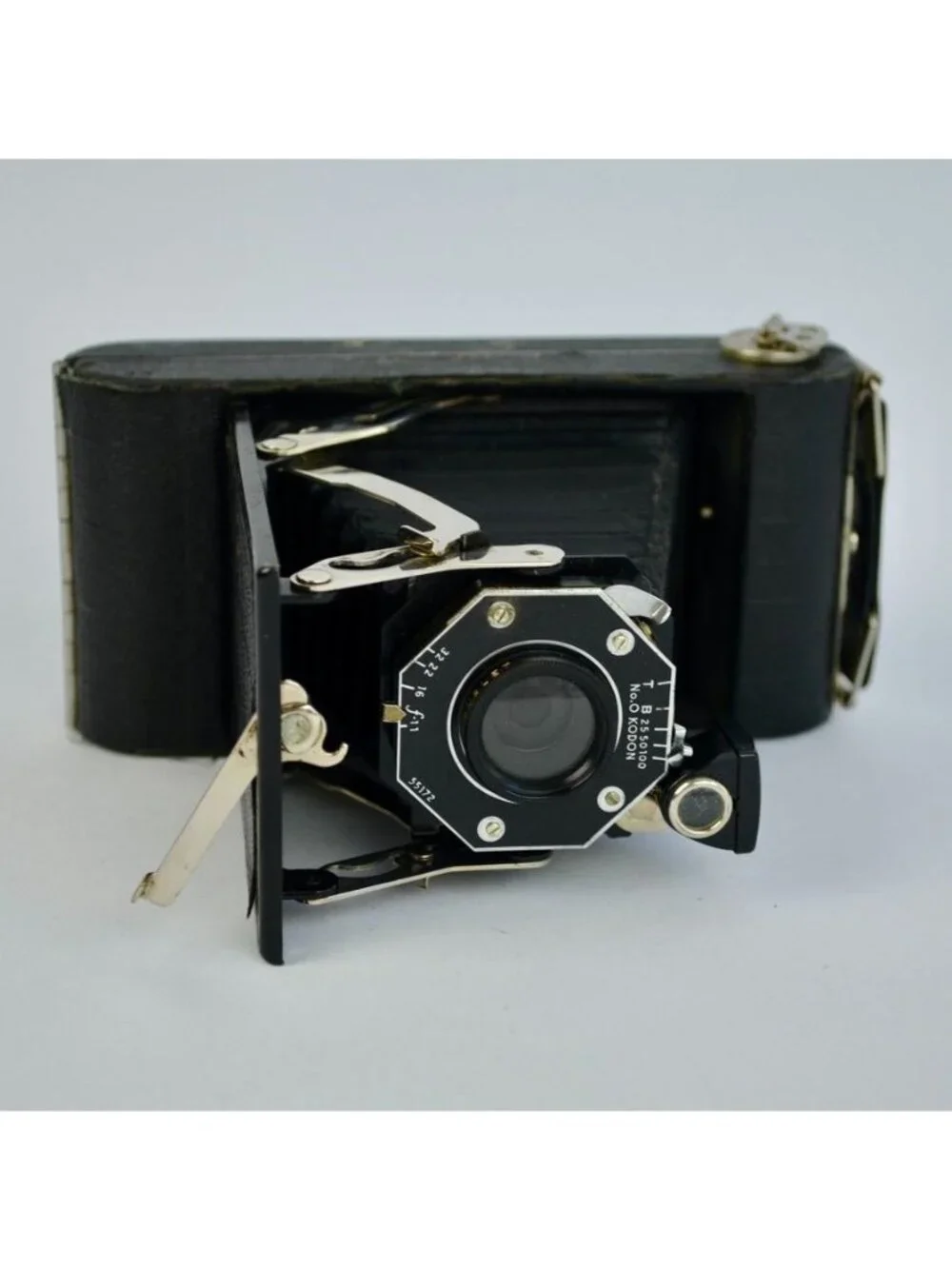 Kodak Junior Six-20 Black Folding Camera Vintage UNTESTED 1930s
